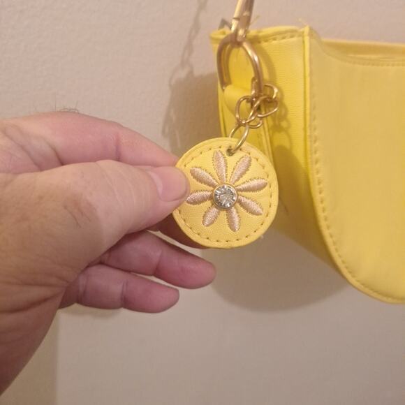 Lemon Slice Purse With Beads Clutch Crossbody Mad Style Very Cute - Picture 4 of 5